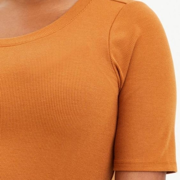 Torrid Midi Super Soft Rib Hanky Hem Dress Size 1/1X NWT - Picture 3 of 9